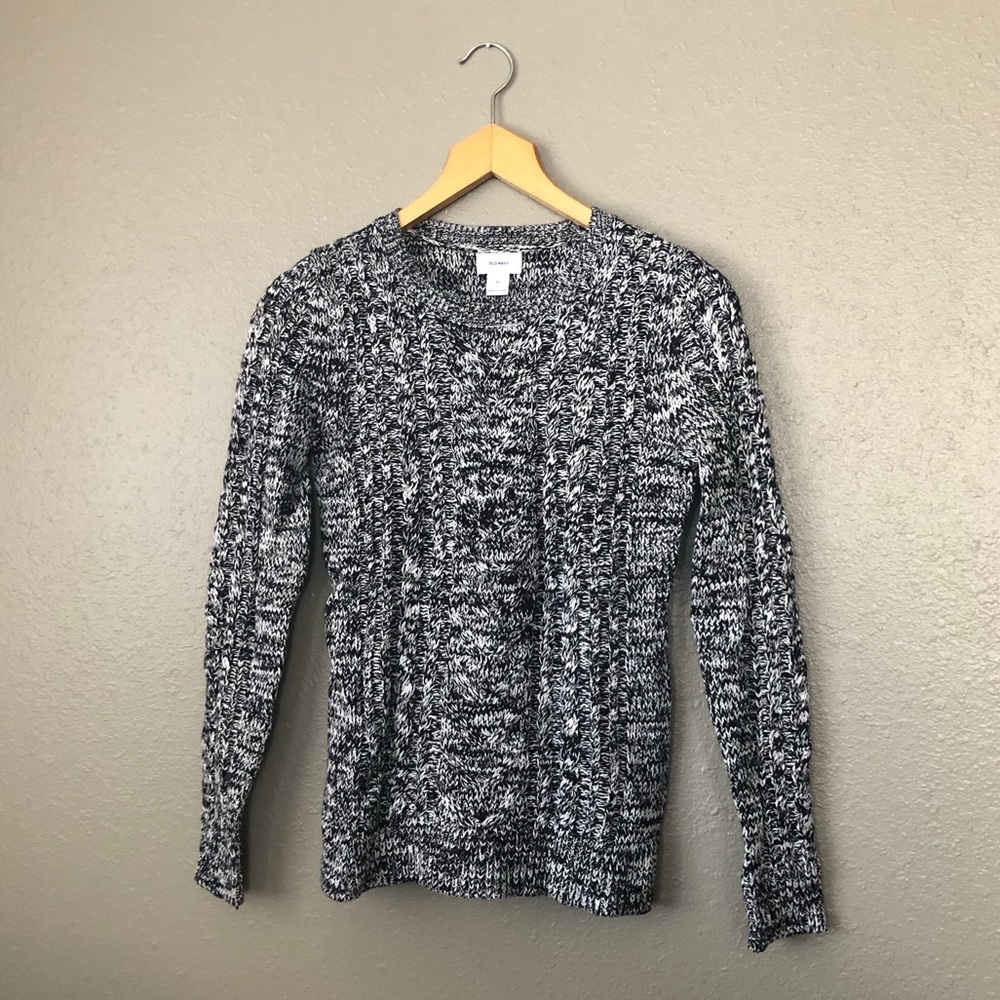 Black/White Sweater